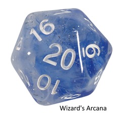 Role 4 Initiative - XL D20 - Diffusion Wizard's Arcana